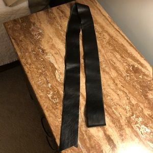 Leather sash